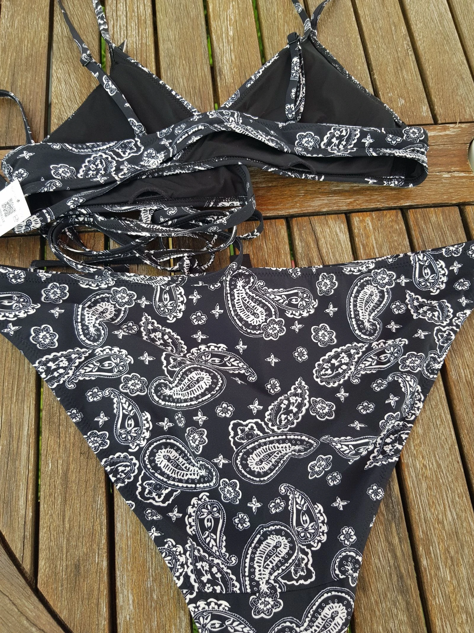 Biquíni estampado paisley cashmere Etam tamanho 40 – photo 5